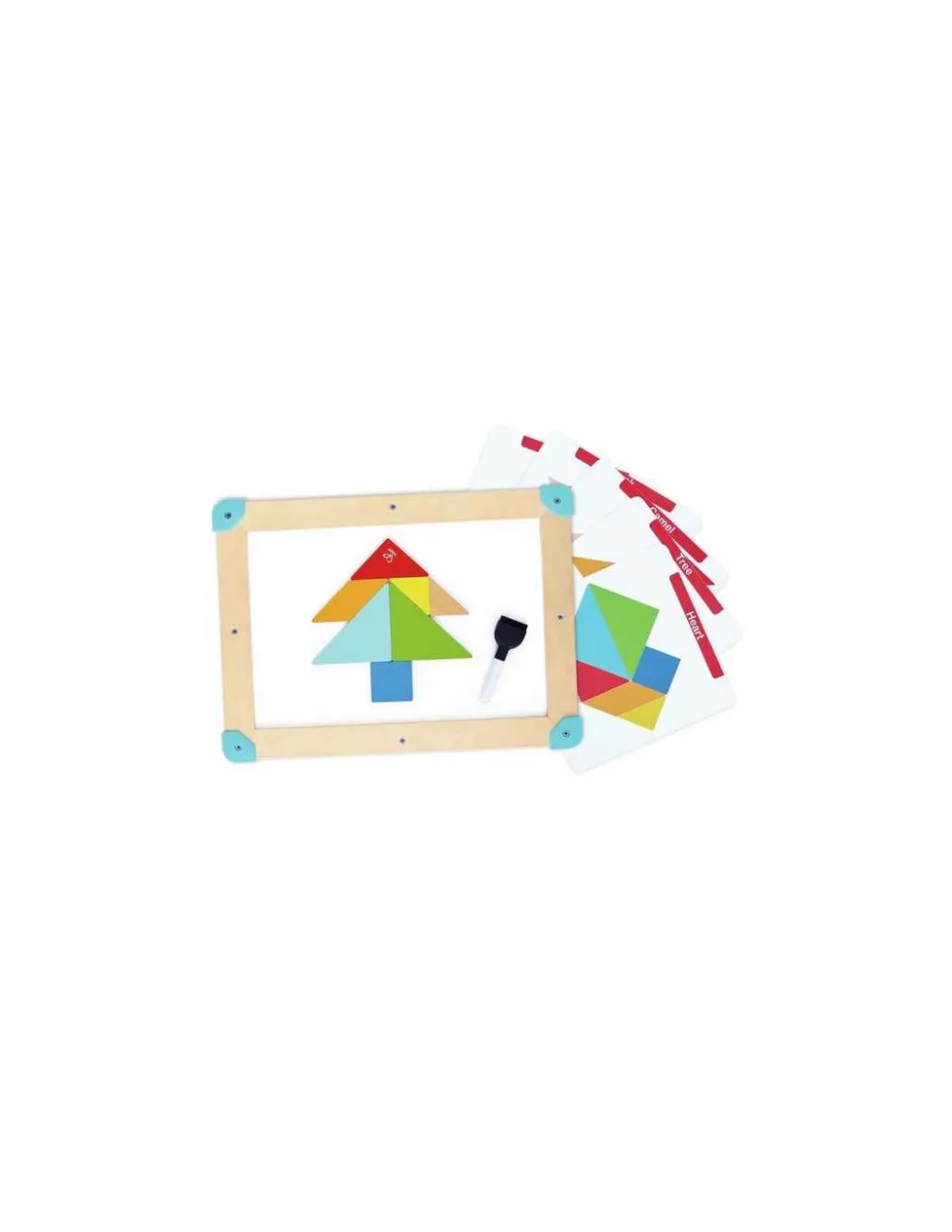 Hape Toys Labyrinthe magnétique Tangram 3 en 1 - Hape Best