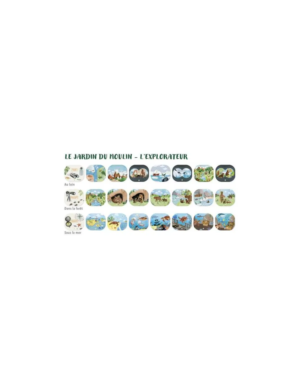 Moulin Roty Lampe à histoires de l'explorateur Le Jardin du Moulin - Clearance