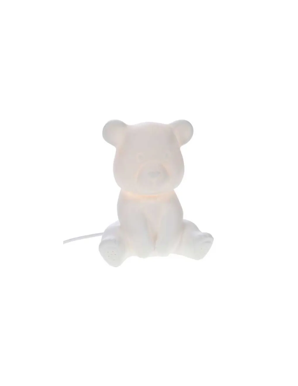Amadeus Les Petits Lampe ourson en porcelaine - New