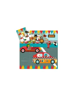 Djeco Le bolide puzzle 16 pièces - Online
