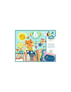 Djeco Le chat et ses amis 6 activités créatives -