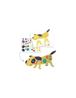Djeco Les animaux et leurs maisons 6 activités créatives -