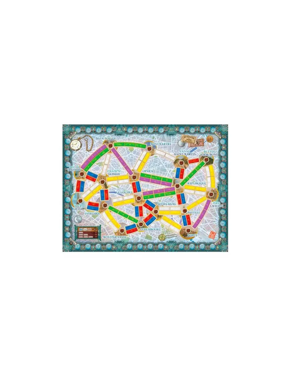 Asmodee Les aventuriers du rail Paris Sale