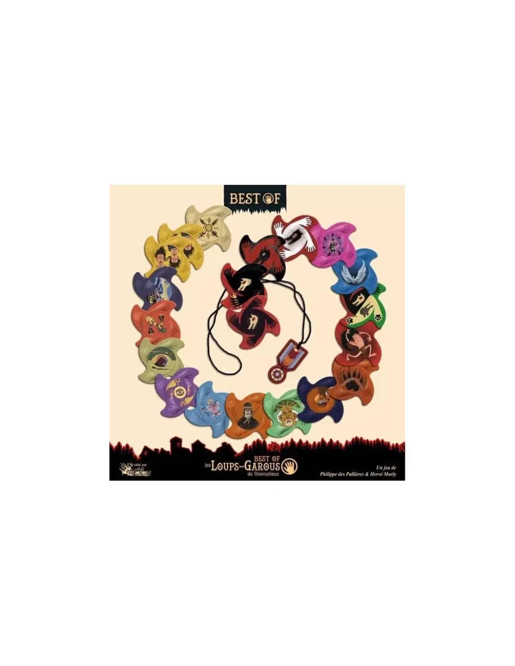 Asmodee Les loups-garous de Thiercelieux - Best Of Clearance