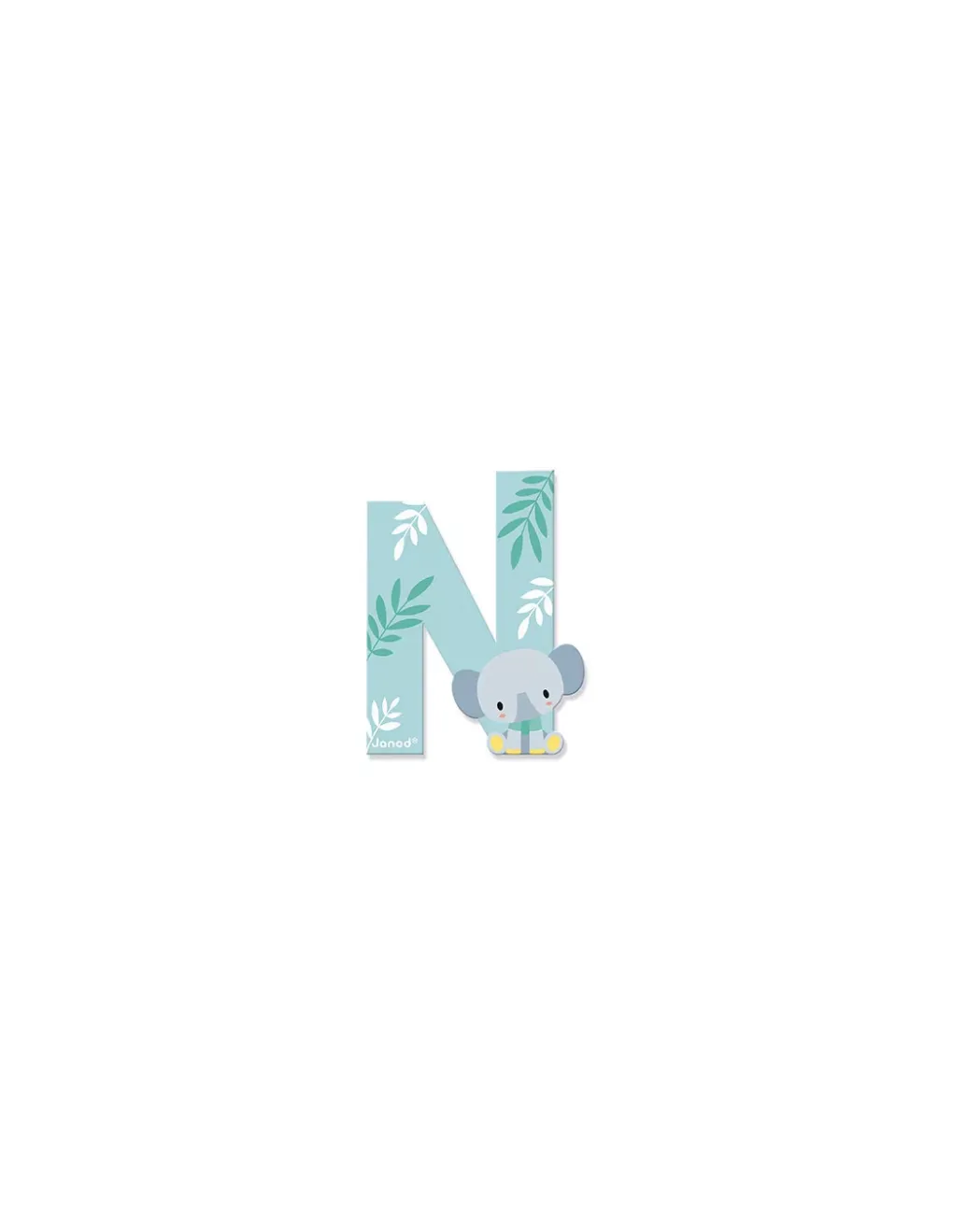 Janod Lettre N en bois Pure - Discount