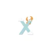 Janod Lettre X en bois Pure - Discount