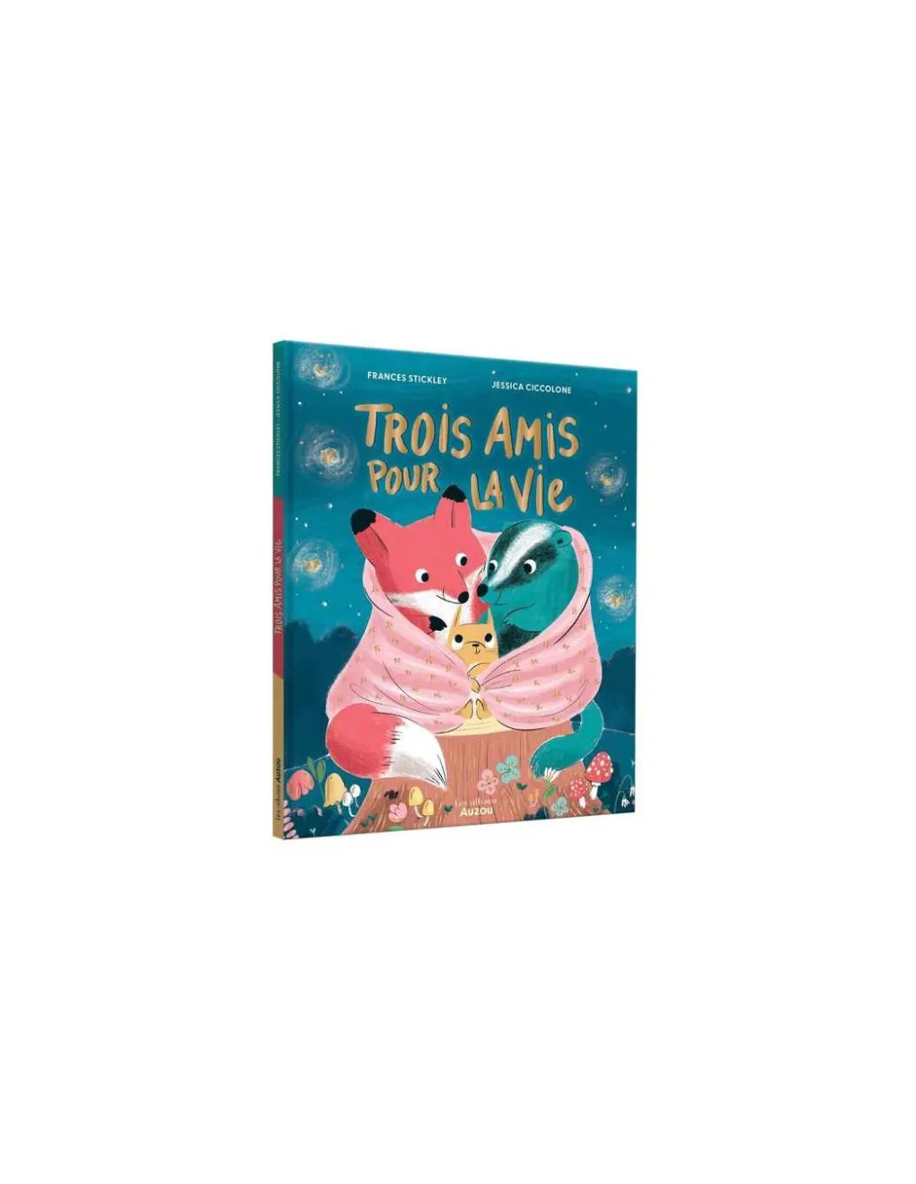 Auzou Livre 3 amis pour la vie - Discount