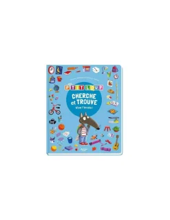 Auzou Livre Cherche et trouve des tout-petits P'tit Loup vive l'école -