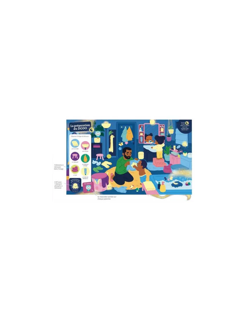 Auzou Livre Cherche et trouve des tout-petits au dodo - Clearance