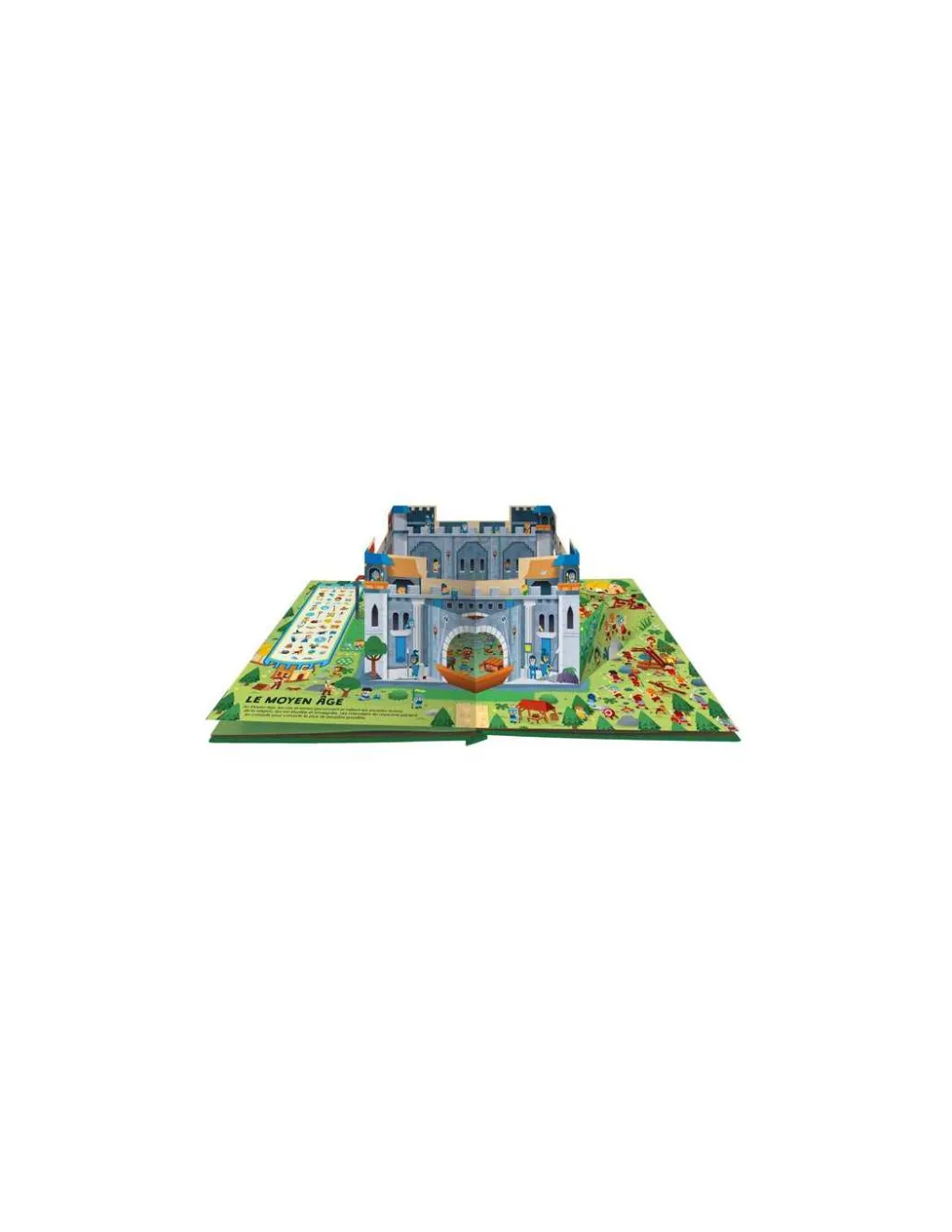 Auzou Livre Cherche et trouve 3D Dans le temps - New