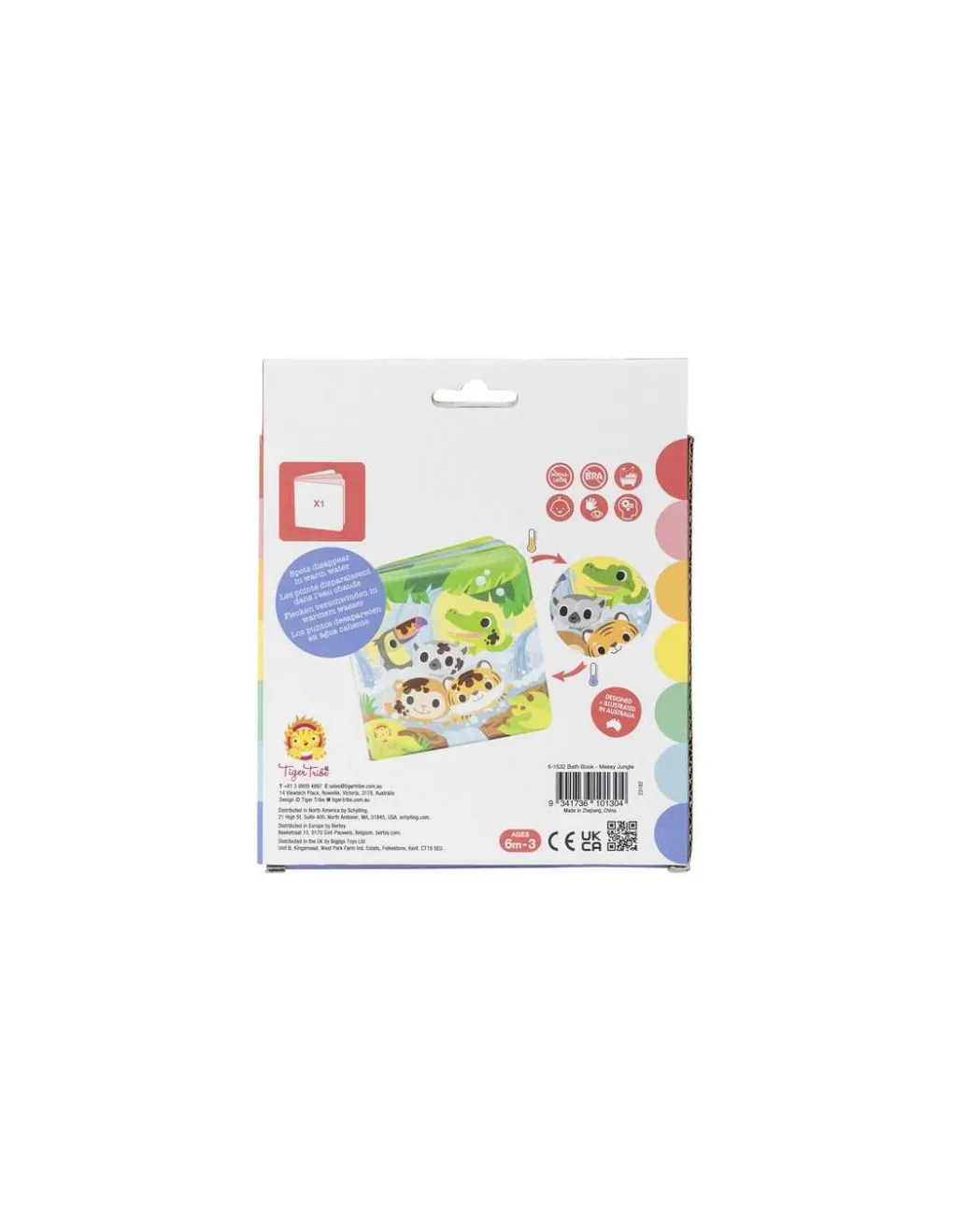 Tiger Tribe Livre de bain jungle - Hot
