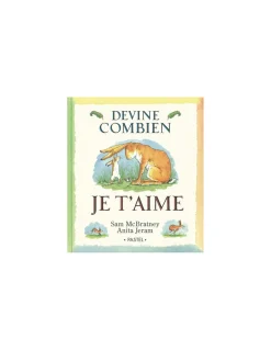 Moulin Roty Livre Devine combien je t'aime - L'école des loisirs Discount