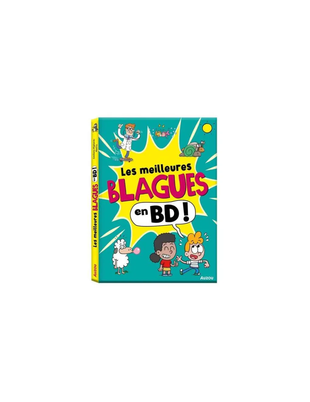 Auzou Livre Les meilleures blagues en BD -