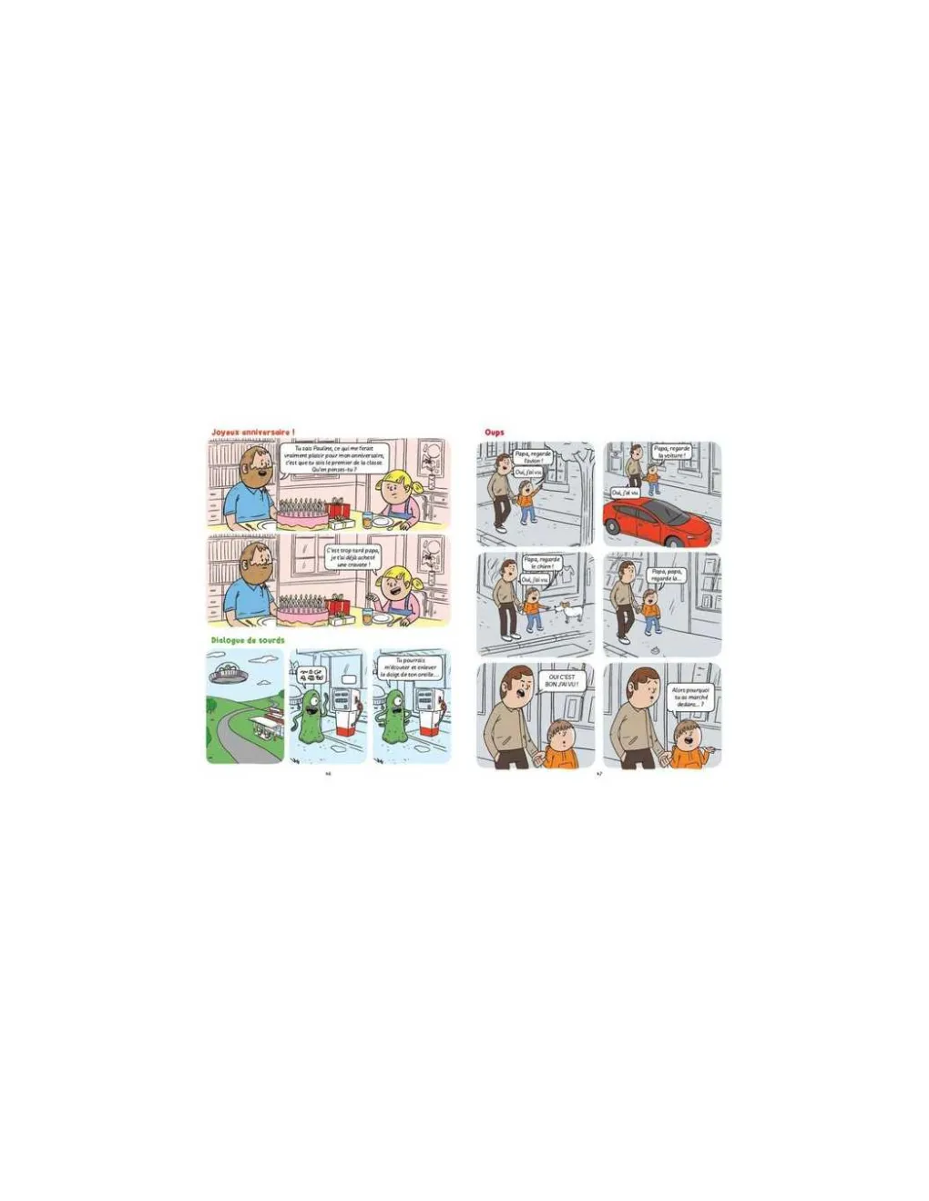 Auzou Livre Les meilleures blagues en BD -