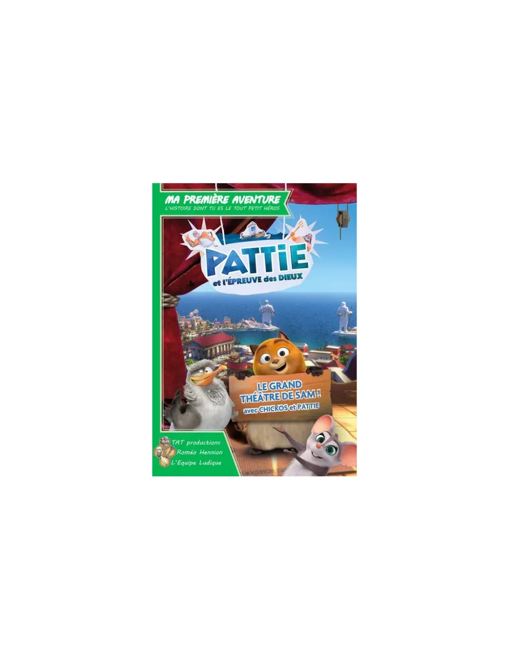 Blackrock Games Livre Ma première aventure : Pattie et l'épreuve des dieux