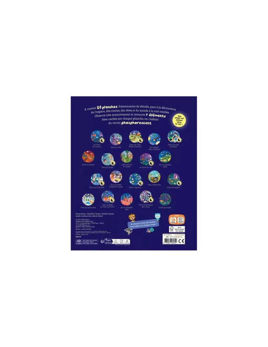 Auzou Livre Mes 20 Cherche et trouve des tout-petits dans le noir - Online