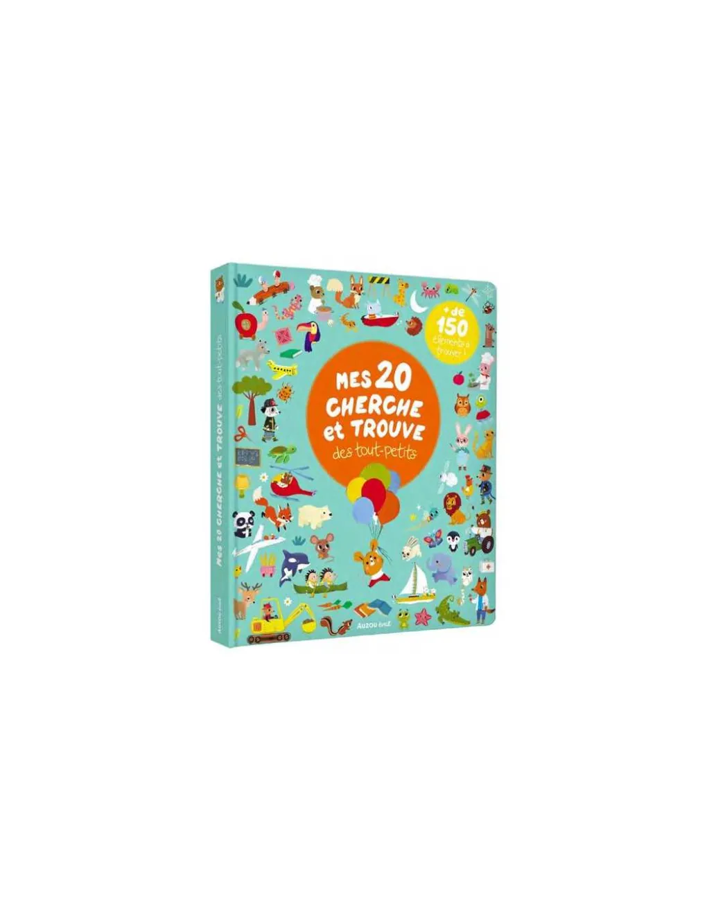 Auzou Livre Mes 20 Cherche et trouve des tout-petits - Clearance