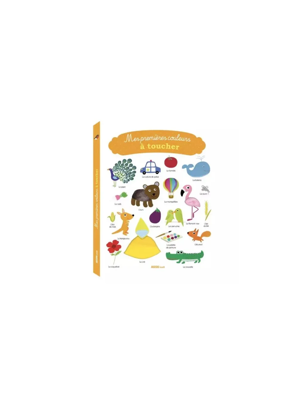 Auzou Livre Mes premières couleurs à toucher - Sale