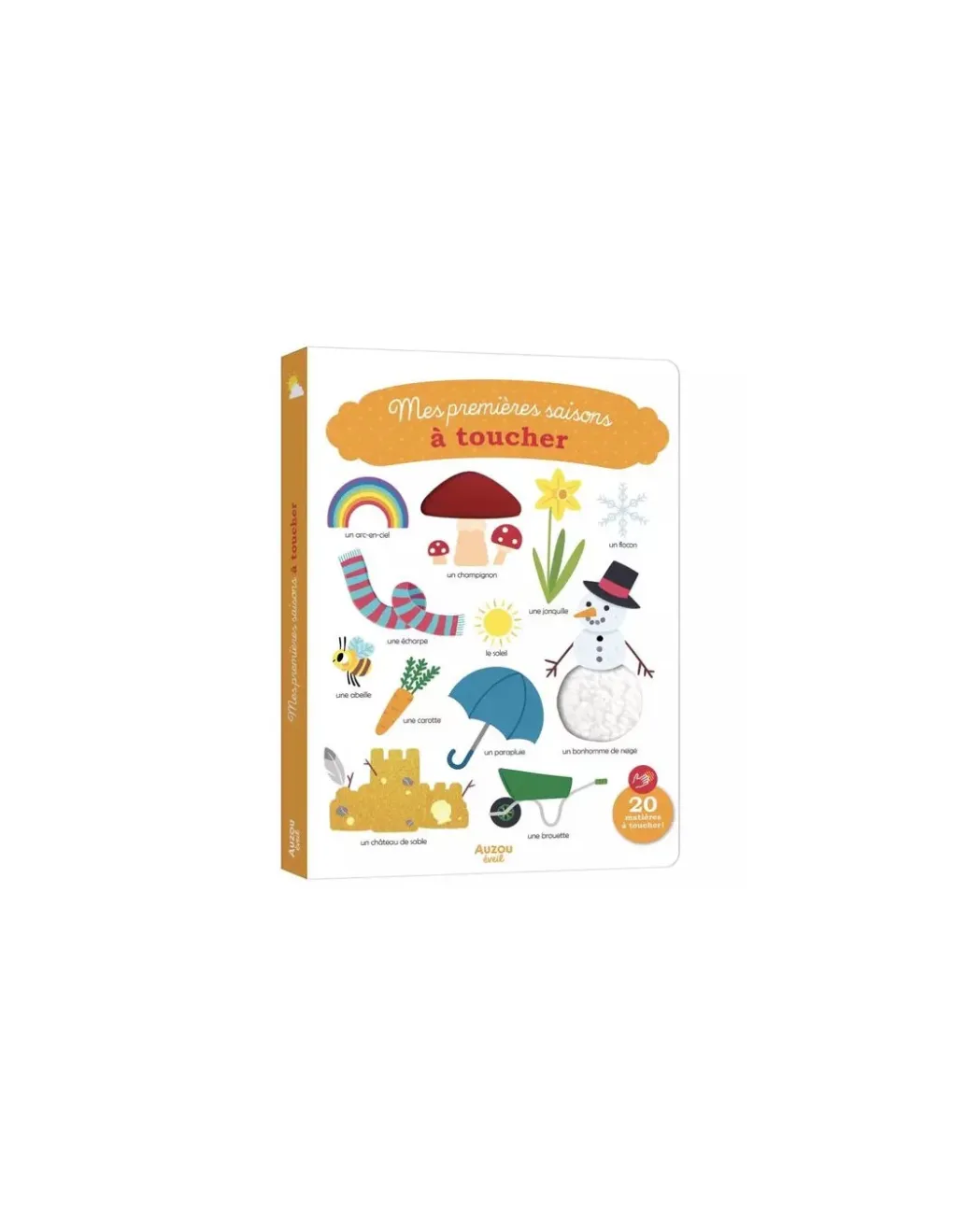 Auzou Livre Mes premières saisons à toucher - New