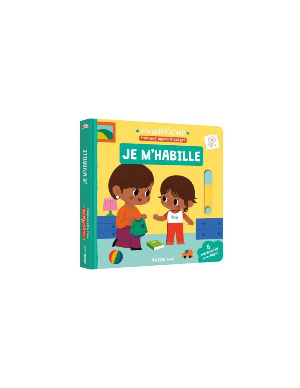 Auzou Livre Mon Anim'agier je m'habille - Online
