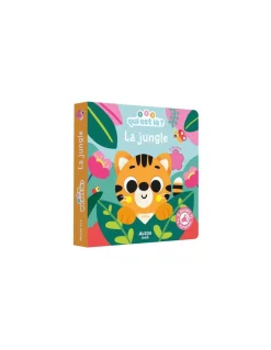 Auzou Livre sonore 1 2 3 qui est là ? la jungle - Clearance