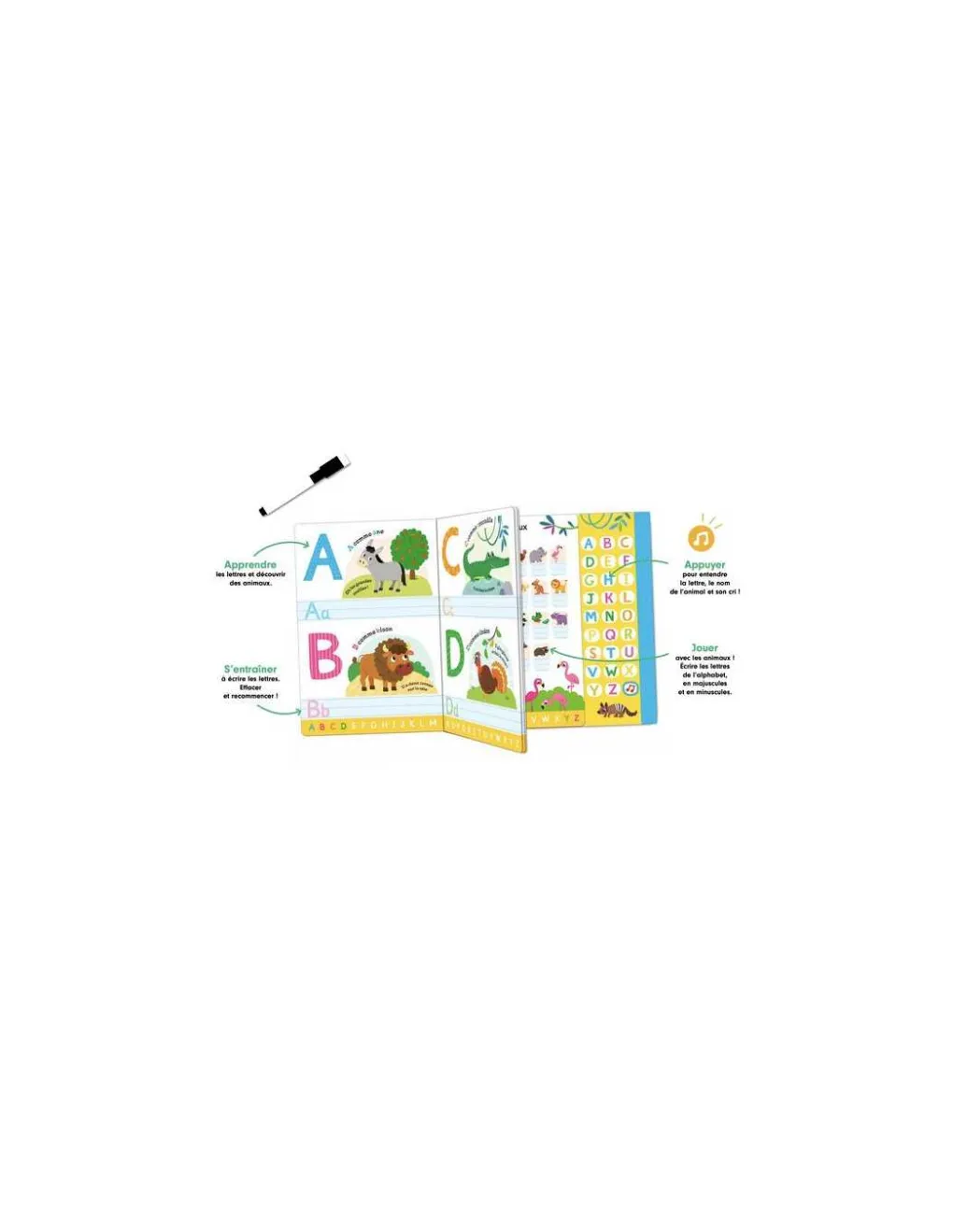 123 Soleil Livre sonore ABC - ! Clearance