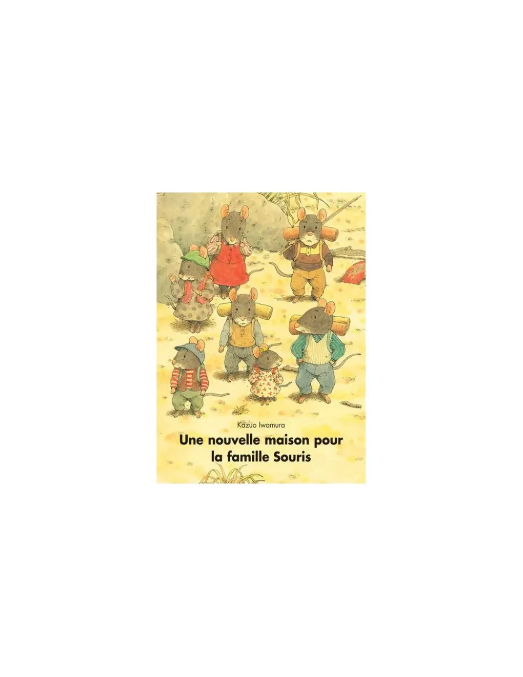 Moulin Roty Livre Une nouvelle maison pour la famille Souris - L'école des loisirs Clearance