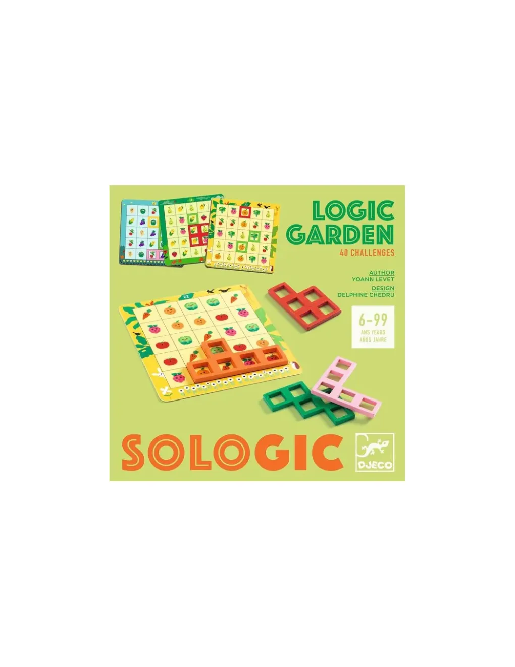 Djeco Logic Garden Sologic - Discount