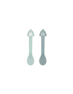 Trixie Lot de 2 cuillères en silicone requin - Clearance