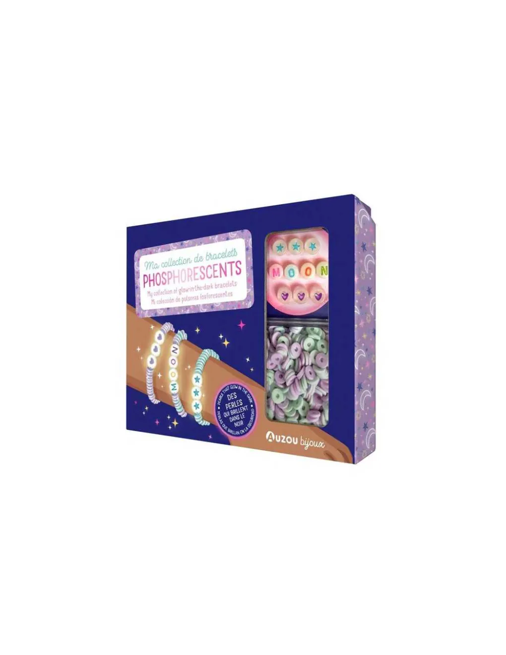 Auzou Ma collection de bracelets phosphorescents - Hot