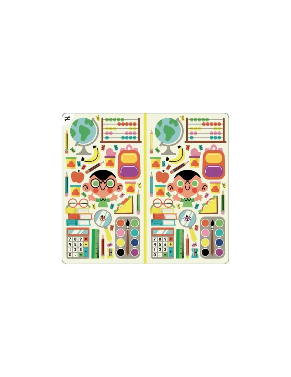 Auzou Ma pochette de 20 jeux à l'école - New