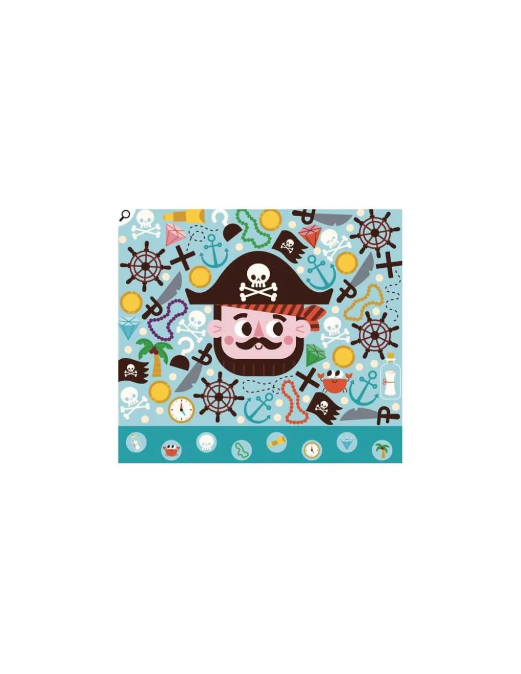 Auzou Ma pochette de 20 jeux pirates - Discount