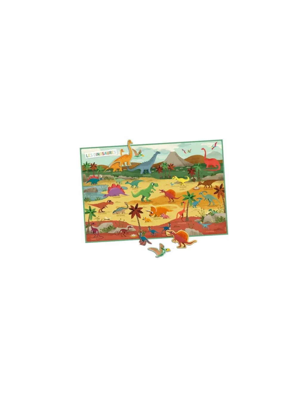 Auzou Ma première pochette d'aimants dinosaures - Outlet