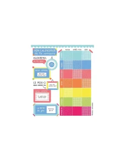 Auzou Ma première pochette d'aimants calendrier de la semaine - Sale
