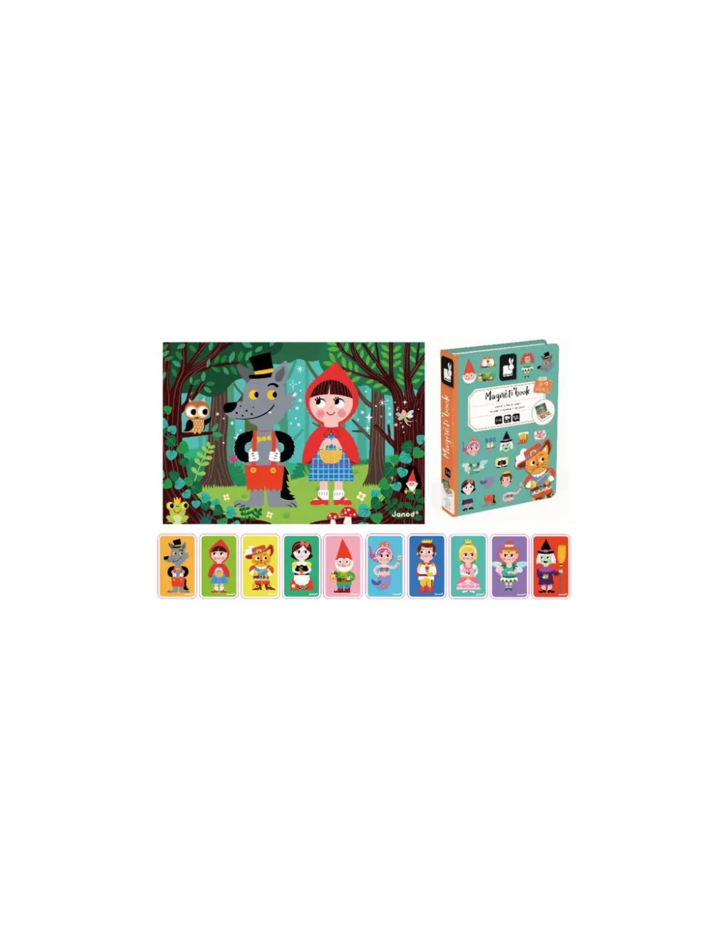 Janod Magnetibook Contes -
