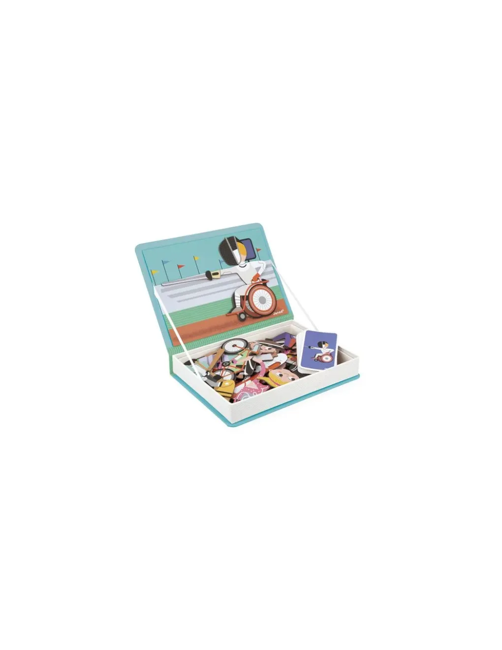 Janod Magnetibook Sports - Clearance