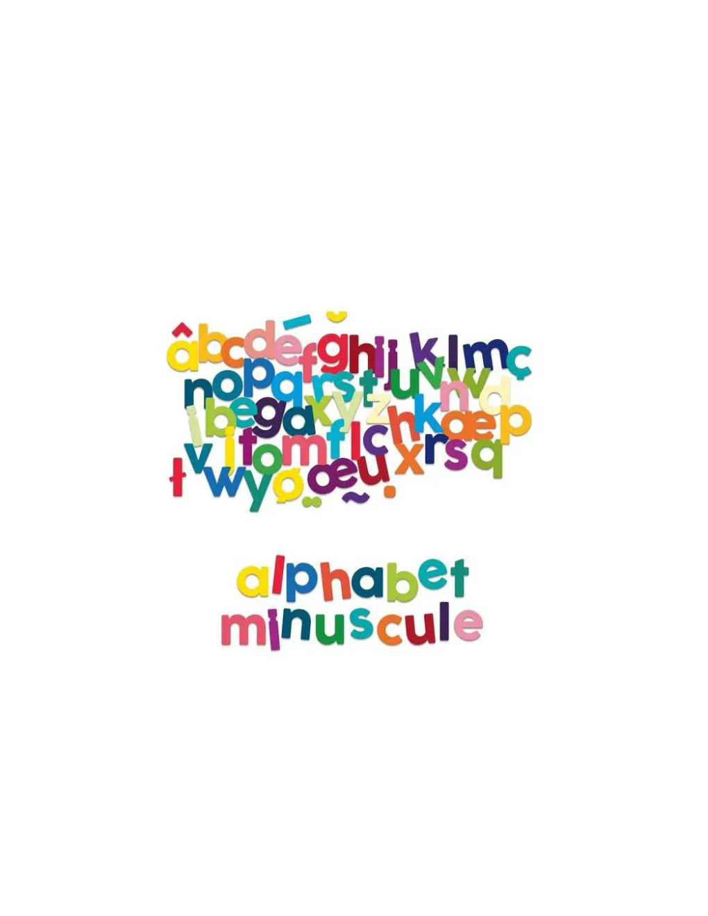 Vilac Magnets alphabet minuscules bois 80 pièces - Best