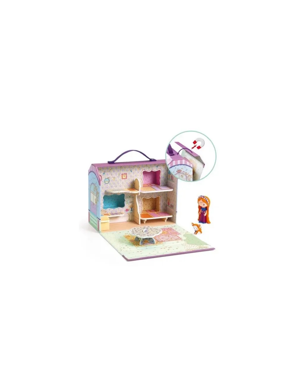 Djeco Maison de Bluchka et Indie figurines Tinyly - Outlet