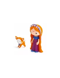 Djeco Maison de Bluchka et Indie figurines Tinyly - Outlet