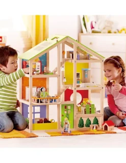Hape Toys Maison toute saison meublée - Hape Sale