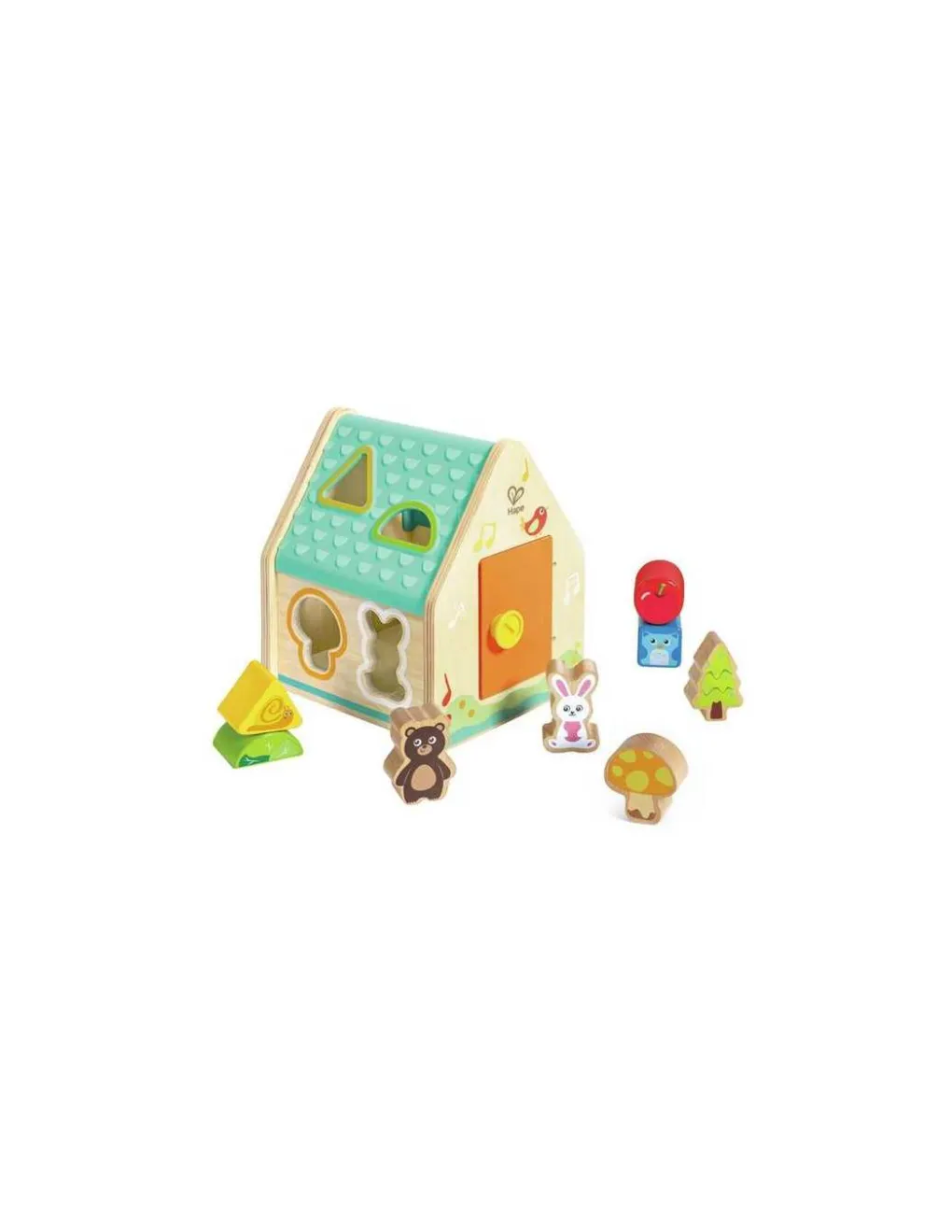 Hape Toys Maison trieuse de formes Les amis de la forêt - Hape Hot
