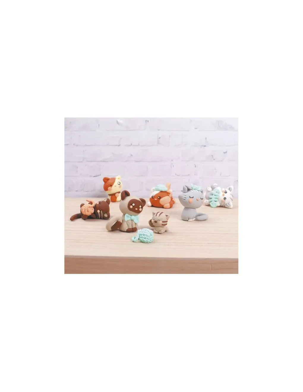 Graine Creative Mallette Kawaii kitty family pâte FIMO - Graine créative Clearance