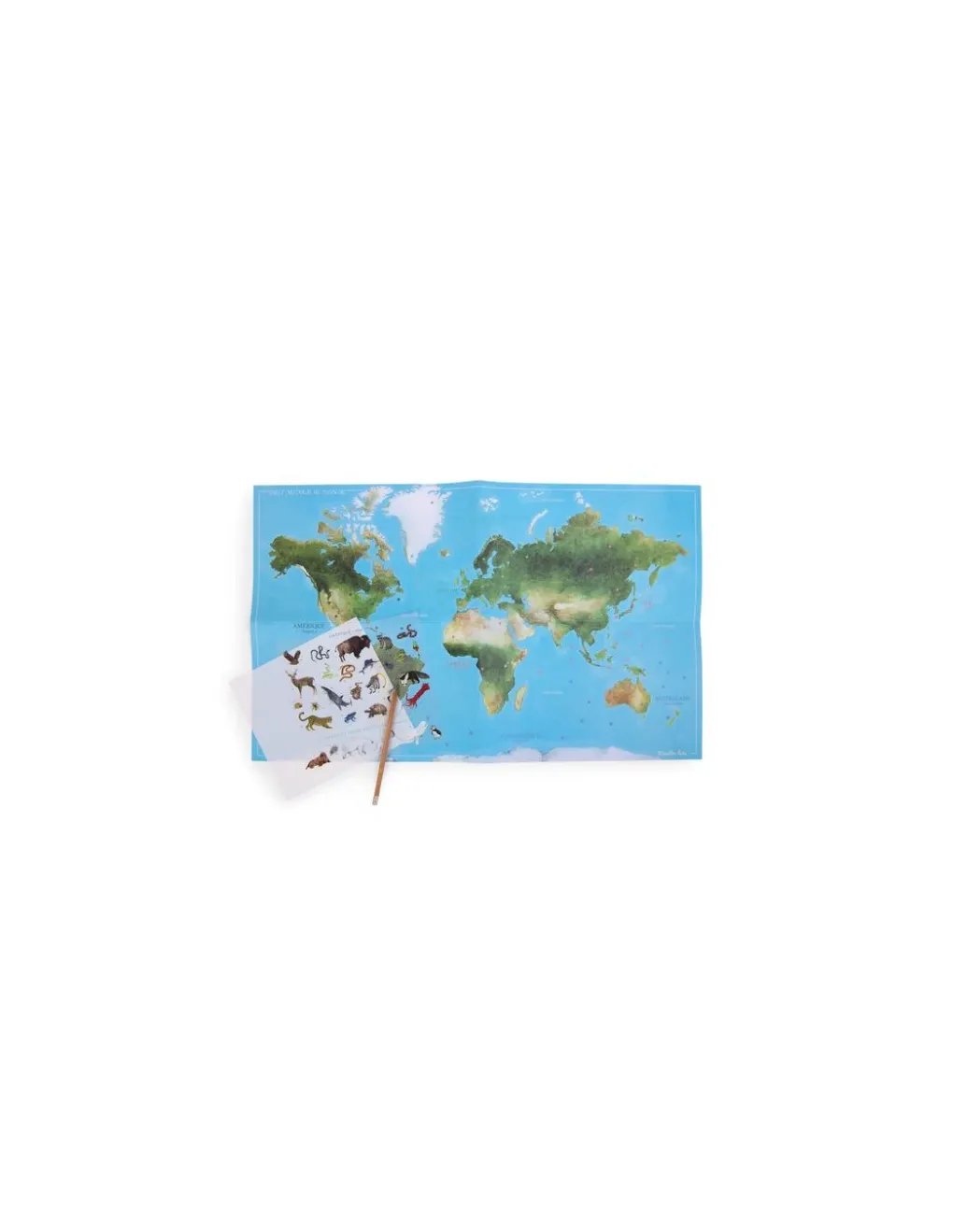 Moulin Roty Mappemonde avec décalcomanies Tout autour du monde - Online
