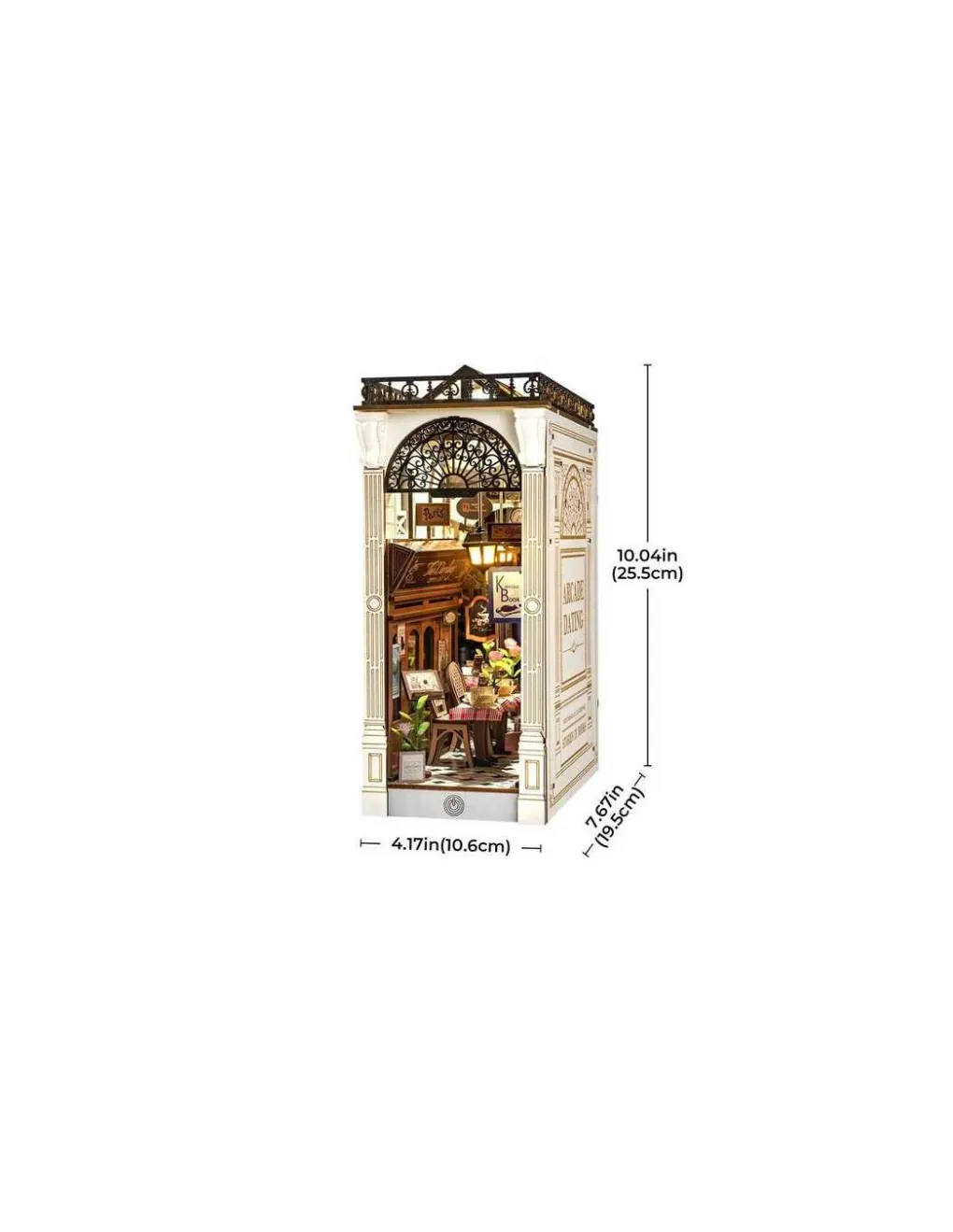 Rolife Maquette Arcade Dating Book Nook -