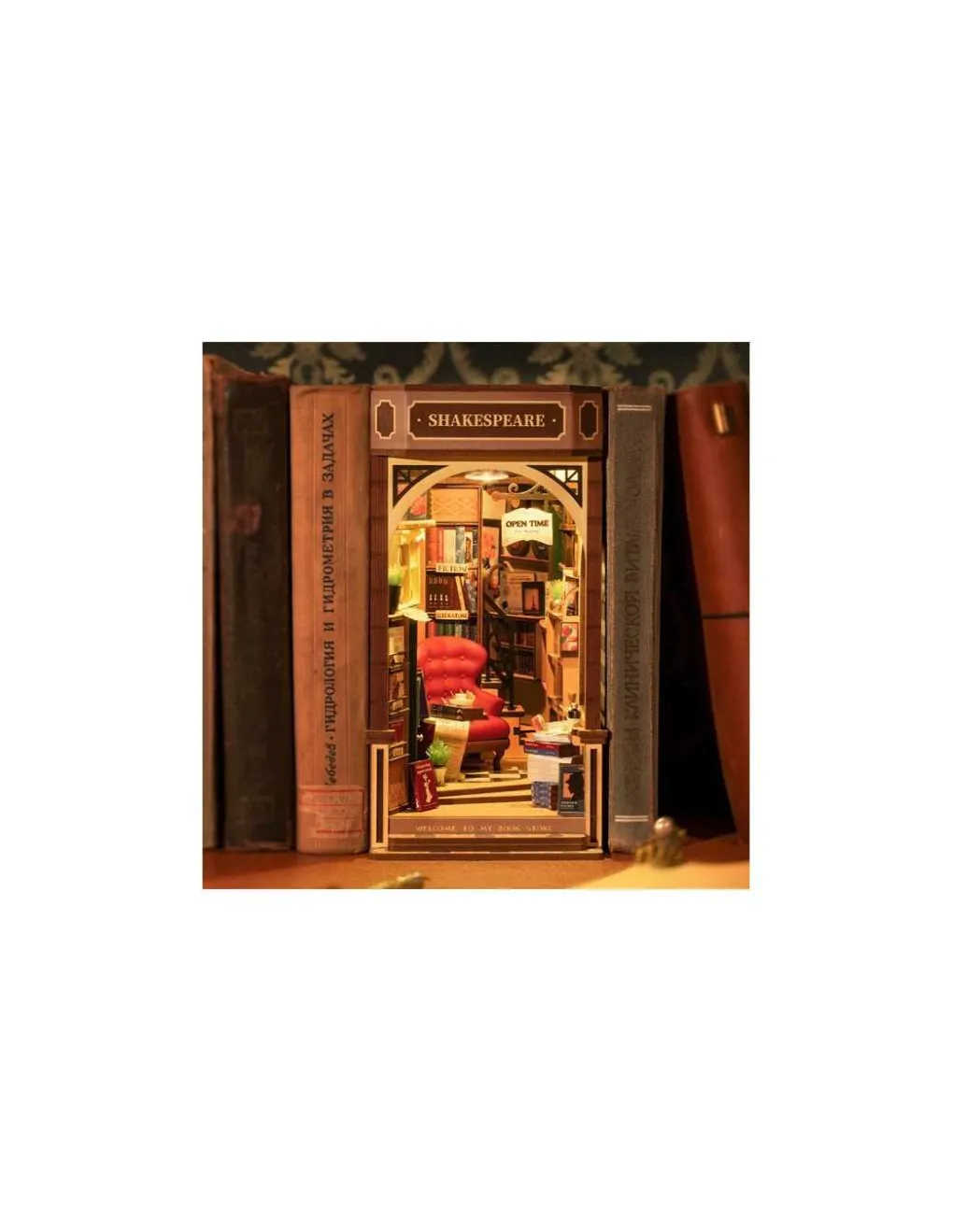 Rolife Maquette Bookstore Shakespeare Book Nook - - Online