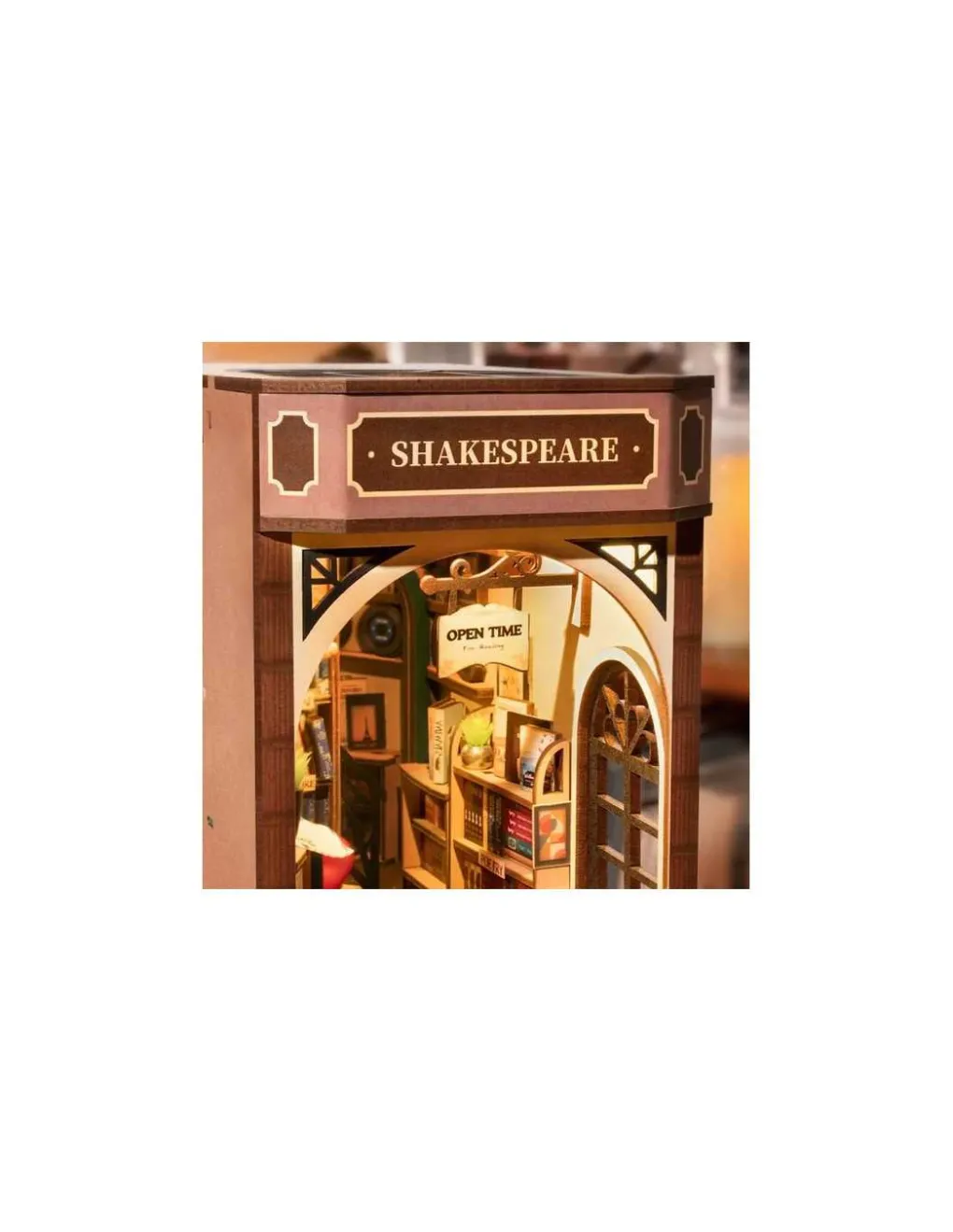 Rolife Maquette Bookstore Shakespeare Book Nook - - Online