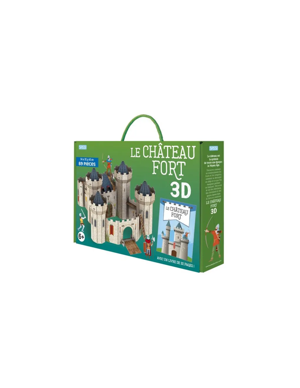 Sassi junior Maquette 3D le chateau fort - Sassi Best