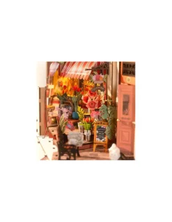Rolife Maquette Floral Corner Book Nook - Sale