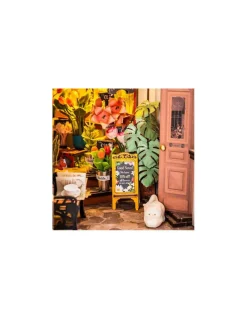Rolife Maquette Floral Corner Book Nook - Sale