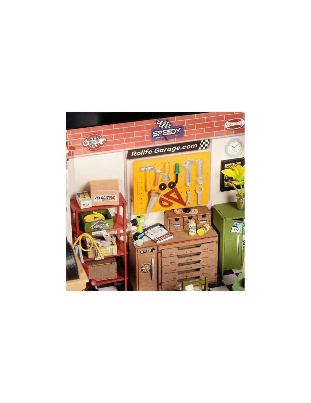 Rolife Maquette Garage Workshop - Discount